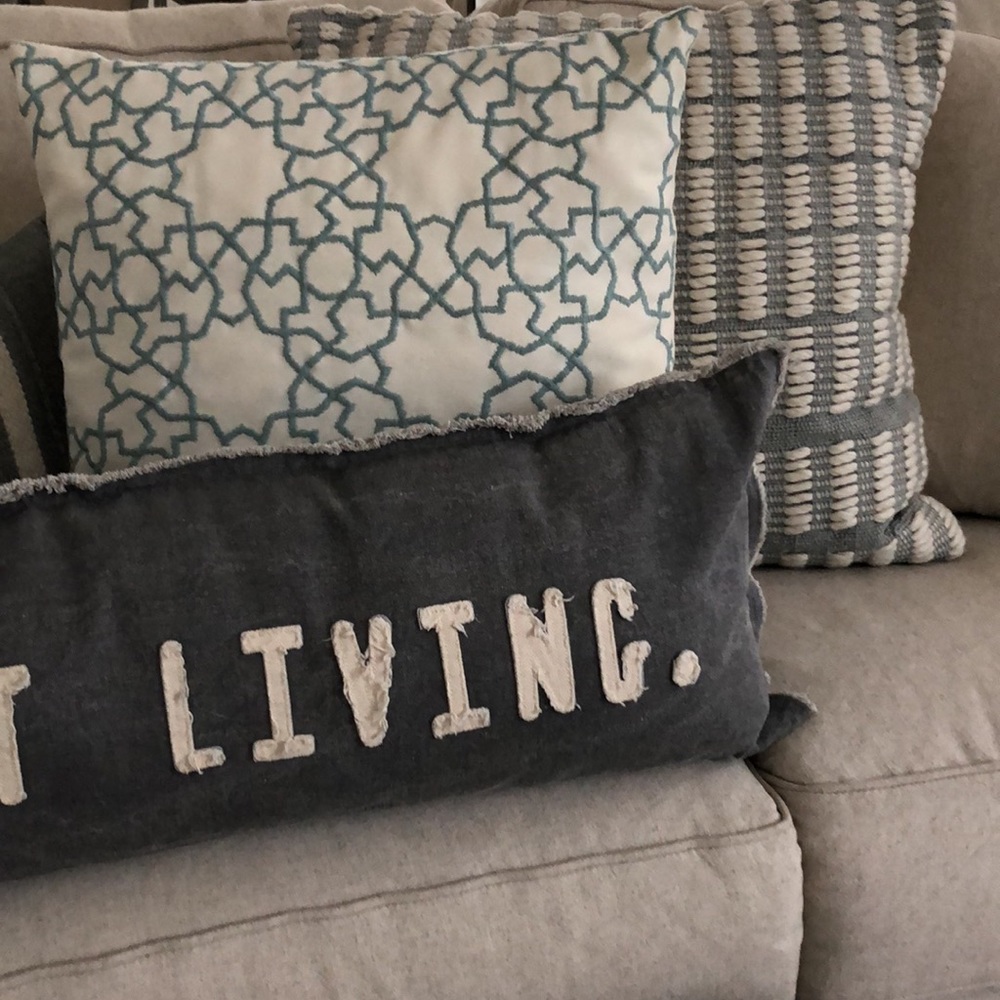 POTTERY BARN PILLOWS